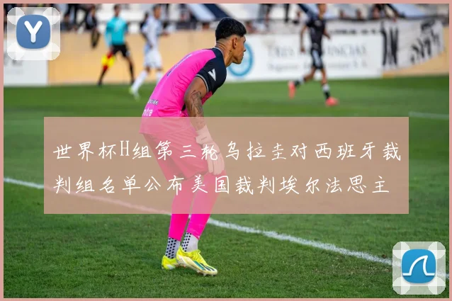 世界杯H组第三轮乌拉圭对西班牙裁判组名单公布美国裁判埃尔法思主裁判